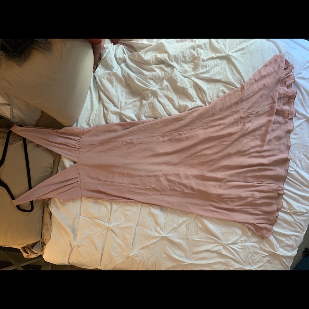 Blush WAYF Bridesmaids Dress